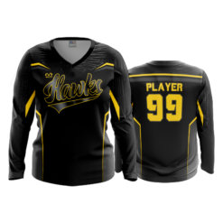 3585 FD Womens V-Neck Longsleeve HAWKS