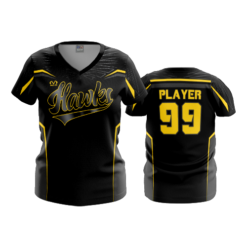 3585 FD Womens V-Neck HAWKS