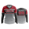 3447 FD Womens V-Neck Longsleeve LEGENDS