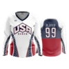 3583 FD Womens V-Neck Longsleeve USA-ARC