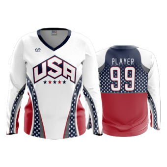 3583 FD Womens V-Neck Longsleeve USA-ARC