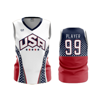 3583 FD Womens V-Neck Sleeveless USA-ARC