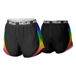 3563 CL WOMENS TRACK SHORTS POP-SLO-LOVE-ALL