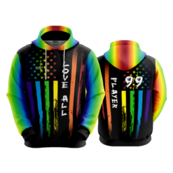 3563 FD Hoody POP-SLO-LOVE-ALL