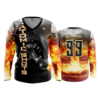 3567 FD Womens V-Neck Longsleeve POPSLO-ATOMIC-SHOTS
