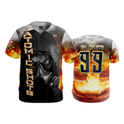 3567 FD ProTek Mens Full Button Down - CL POPSLO-ATOMIC-SHOTS