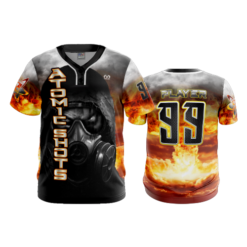 3567 FD MENS 2 BUTTON SCOOP NECK CL POPSLO-ATOMIC-SHOTS