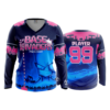 3571 FD Womens V-Neck Longsleeve POPSLO-BASEINVADERS-ORIG
