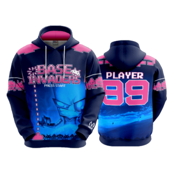 3571 FD Hoody POPSLO-BASEINVADERS-ORIG