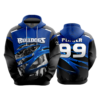 3568 FD Hoody POPSLO-BULLDOGS