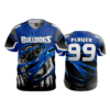 3568 FD ProTek Mens Full Button Down - CL POPSLO-BULLDOGS