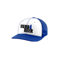 3569 Team Cap Trucker 112 POPSLO-HERE-FOR-BEER