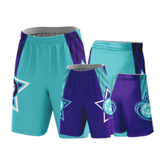 3590 UNISEX HIGH RISE BASKETBALL REVERSIBLE LYCRA SHORTS CL