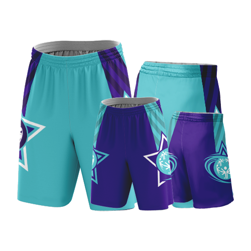 3590 UNISEX HIGH RISE BASKETBALL REVERSIBLE LYCRA SHORTS CL