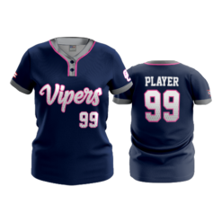 3608 FD WOMENS 2 BUTTON SCOOP NECK CL GC-VIPERS-CAMP-1