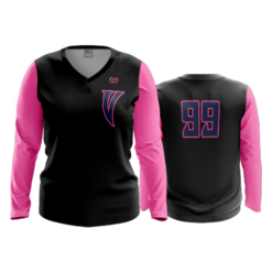 3608 FD Womens V-Neck Longsleeve GC-VIPERS-MILLER-1