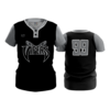3608 FD WOMENS 2 BUTTON SCOOP NECK CL GC-VIPERS-MILLER-2