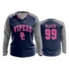 3608 FD Womens V-Neck Longsleeve GC-VIPERS-CAMP-2022-1