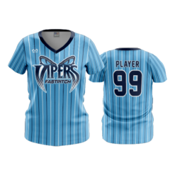 3608 FD Womens V-Neck GC-VIPERS-REECE-PIN