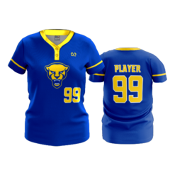 3614 FD WOMENS 2 BUTTON SCOOP NECK CL CLAY-PANTHERS-1