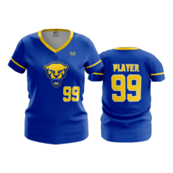 3614 FD Womens V-Neck CLAY-PANTHERS-1