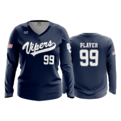 3608 FD Womens V-Neck Longsleeve GC-VIPERS-HOWARD-3