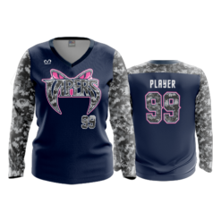 3608 FD Womens V-Neck Longsleeve GC-VIPERS-CAMP-2022-2