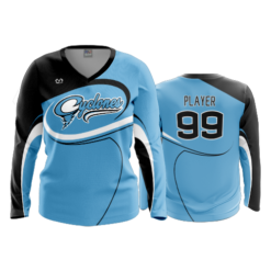 3604 FD Womens V-Neck Longsleeve CYCLONES-1