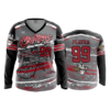 3621 FD Womens V-Neck Longsleeve CRUSHERS-2023-2