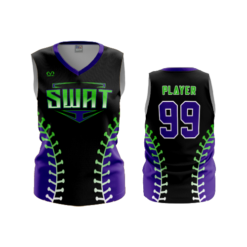 3612 FD Womens V-Neck Sleeveless OHIO-SWAT-1