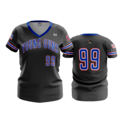 2666 WOMENS V NECK YOUNG-GUNS-2023-1