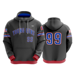 2666 UNISEX FLEECE HOODY YOUNG-GUNS-2023-1