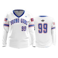 2666 WOMENS V NECK LONGSLEEVE YOUNG-GUNS-2023-2