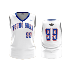 2666 WOMENS V NECK SLEEVELESS YOUNG-GUNS-2023-2
