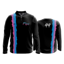 2562 FD Quarter Zip LS - Ribbed Collar - CL CENTRAL-OHIO-FLIGHT-BOYS