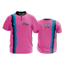 2562 FD Quarter Zip SS - Ribbed Collar - CL CENTRAL-OHIO-FLIGHT-GIRLS-2023