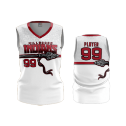 3624 WOMENS V NECK SLEEVELESS HILLSBORO-INDIANS-2