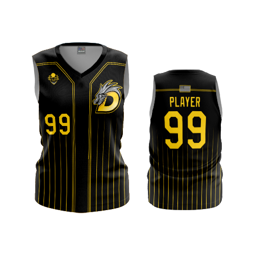 3630 WOMENS V NECK SLEEVELESS DRAGONS-2023-1