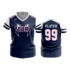 3608 FD Womens V-Neck VIPERS-ORG-NAVY