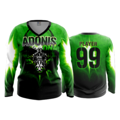 3615 FD Womens V-Neck Longsleeve ADDONIS-DNA-2