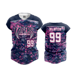 3617 FD Womens Full Button Capsleeve GC-VIPERS-HOWELL-1