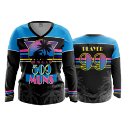 3330 FD Womens V-Neck Longsleeve 509-MUNS-1