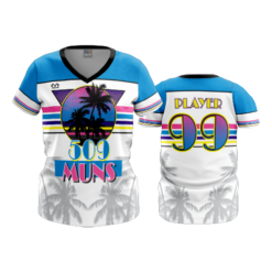 3330 FD Womens V-Neck 509-MUNS-2