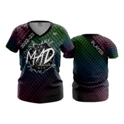 2386 FD Womens V-Neck MAD-22-23-DARTS-1