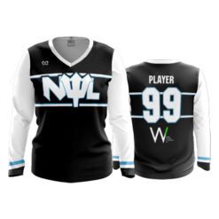 3610 WOMENS V NECK LONGSLEEVE NWL-2023-1