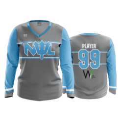 3610 WOMENS V NECK LONGSLEEVE NWL-2023-2