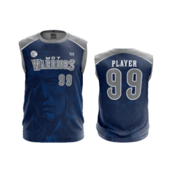 3629 MENS SPORT CREW NECK SLEEVELESS WCT-WARRIORS-1