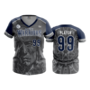 3629 WOMENS V NECK WCT-WARRIORS-2