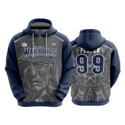 3629 UNISEX FLEECE HOODY WCT-WARRIORS-2