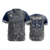 3629 MENS SPORT V NECK WCT-WARRIORS-2